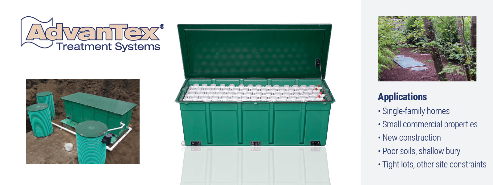 Orenco AdvanTex Wastewater and Greywater Treatment Systems Packed